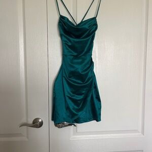 Windsor mini green dress